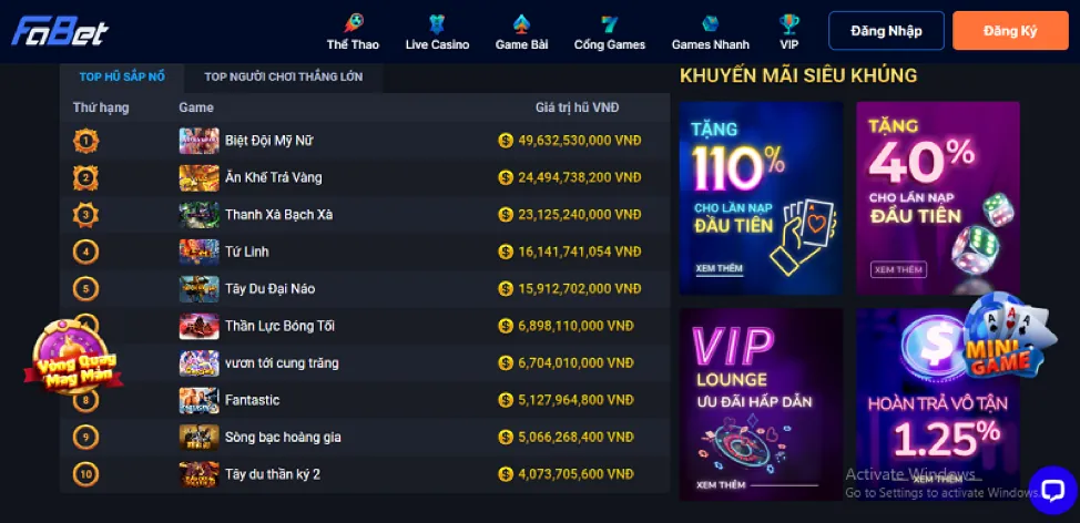 Cách nâng cấp VIP ebet chính thức